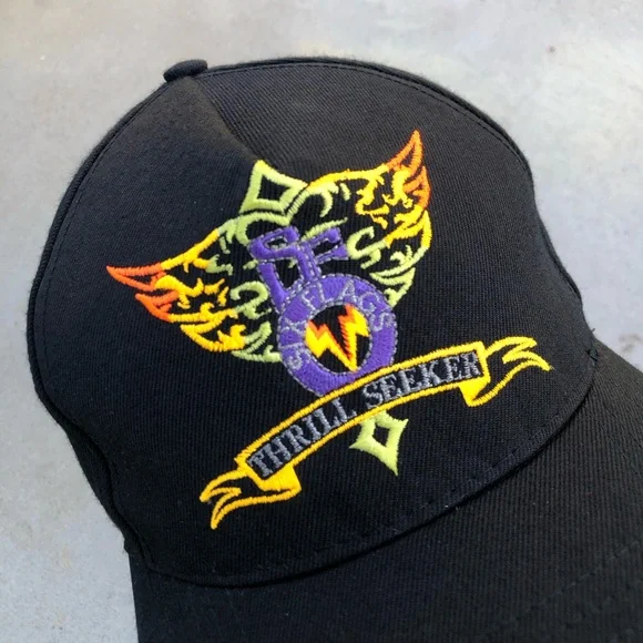 Accessories Rare Vtg 9s Six Flags Thrill Seeker Rollercoaster